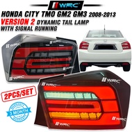 Honda City TMO GM2 GM3 2008 - 2013 Version 2 Dynamic Tail Lamp With Signal Running