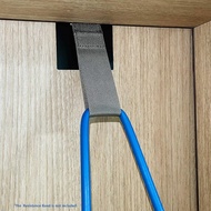 Heavy-Duty Door Anchor with Anti-Drop Elastic Steel Clip for Fitness Resistance Bands, Physical Ther