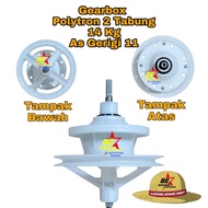 GEAR MESIN CUCI POLYTRON 14 KG PWM 1401 GEAR POLYTRON 14KG 2 TABUNG