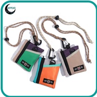 APPEAR Nylon Coin Purse with Neck Strap Lanyard - Perfect for Students