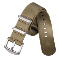 20mm 22mm Nylon Watchband High Quality Nato Wristbelt compatible for Casio/Seiko/Tissot/Citizen Watch Strap Replacement Zulu Woven Bracelet