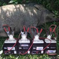 alat setrum babi/kejut pagar/kejut babi plus inverter 12 to 220