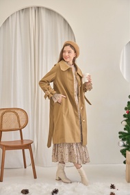 umore.made 📣 Chalie woolen trench coat โค้ทยาวทรงสวย ผ้าวูลหนา อุ่นมาก