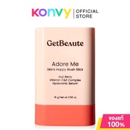 GetBeaute Skin's Happy Blush Stick 16g เก็ตโบว์เต้ บลัชสติ๊ก #AdoreMe