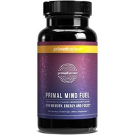 Brain Supplement by Primal Harvest, Primal Mind Fuel Brain Booster for Focus, Energy, Clarity, and B