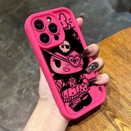 cute Cartoon Kuromi Anti slip silicone phone case suitable for Iphone 11  11 pro 11 pro max 12 12 pro 12 pro max iphone 13 13 pro  13 pro max casing