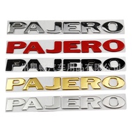 Suitable for Mitsubishi PAJERO V93V97V87 Backup Tire Cover Modified PAJERO Labeling Metal Letter Lab