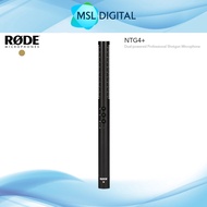 Rode NTG4+ Dual-powered Professional Shotgun Microphone
