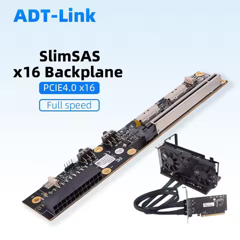 SlimSAS Graphics Dock / Bracket External Graphics Card eGPU Supports GDS1-SFX Power Supply PCIE 4.0