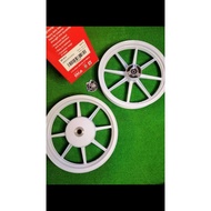 Racing Boy Sports Rim RB8 Mags for M3/Mioi125 3holes White