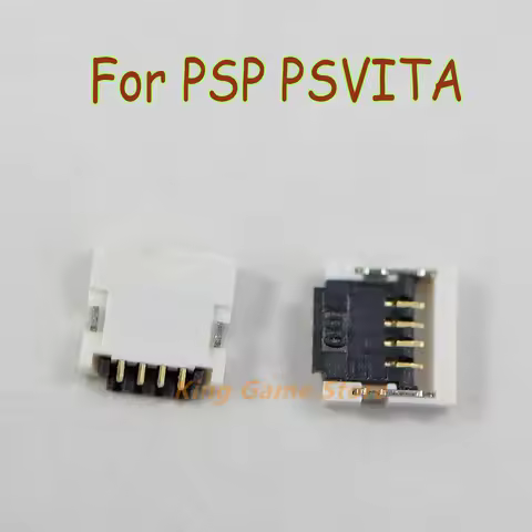 5Pcs/Lot Backlight Socket Jack Connector LR Button For PSP 1000 2000 3000 PSV 1000 2000 PSP GO Game 