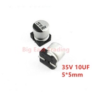 10pcs Electrolytic capacitor 35V 10UF 5*5mm SMD aluminum electrolytic capacitor 10uf 35v,guaranteed 
