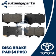 Front Disc Brake Pad for Toyota Hilux Revo GUN125 GUN126 / Fortuner 2.4 2016-2018 (04465-0K360 / 044