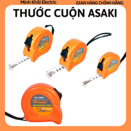 Thước cuộn Asak 75m5m 10m thước dây khoá tự động chống va đậpthước kéo AK-2685. AK-2682. AK-2686 thư