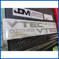 ◷ ● ═ SOHC VTEC PAIR STICKER