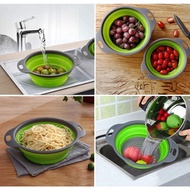 Basket Container Strainer Can Be Folded Strainer Fruit Strainer Vegetable Strainer Foldable Filter K
