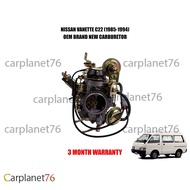 NISSAN VANETTE C22 (1985-1994) CARBURETOR NEW BRAND NEW BARU MADE BY OEM 3 MONTH WARRANTY