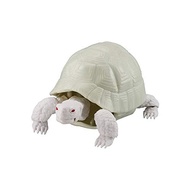 Bandai Gashapon Greek Albino Star Tortoise / Turtle Realistic Animal Capsule Toy Dango Mushi