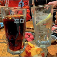 Imported Asahi Thickened Asahi Beer Mug Japanese Food Store Dedicated Asahi Beer Mug with Handle Cra