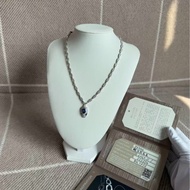 BVLGARI 寶格麗SERPENTI系列蛇頭 滿鑽藍寶石項鍊高級珠寶，2020年