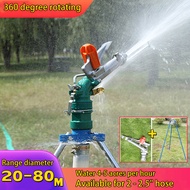 2 inch aluminum sprinkler JL-40PY2H 1.5mm triangle bracket. Range 20-80 m agriculture irrigation rain gun/industrial big