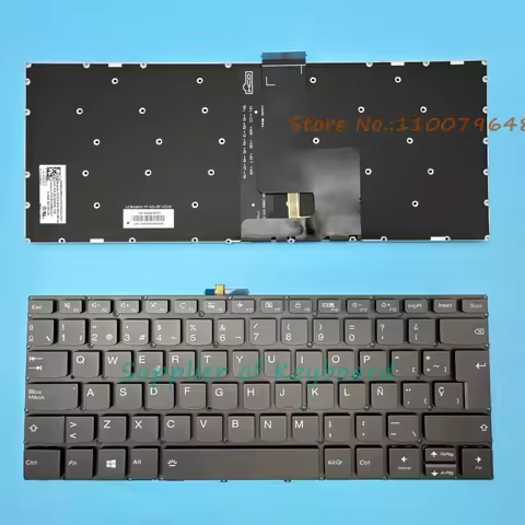 Latin Spanish/English/UK/Portuguese Keyboard For Lenovo IdeaPad S340-14IIL S340-14IML S340-14IWL C34