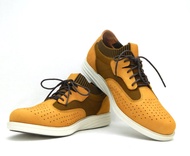 SEPATU CASUAL TAKI KULIT JUSTIN OTTO / MC LAREN 01/TAN