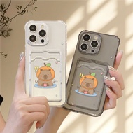 Silicone Material Case Making Cute Kapybara Casing For Tecno Spark Go 1/Spark 30C 4G/Spark 7/Spark 8