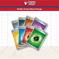 Stellar Crown & 151 Holo Energy Cards Singles Pokemon TCG English Version - Scarlet & Violet