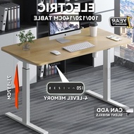 【hj3】 Small Height Adjustable Kinbolee Electric Space 100cm Standing Desk Office Computer Table