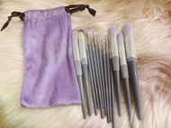 🩵薰衣草紫色13件刷具組🩵 腮紅刷、眼影刷、軟刷、散粉刷和收納袋