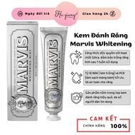Marvis Toothpaste Super Clean Plaque, Whitens Teeth, Freshens Mouth, Whitening Toothpaste