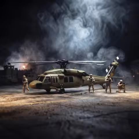 WLtoys K170 Brushless 4-CH RC Helicopter,Full-Scale UH60L Black Hawk,6-Axis Gyroscope, One Key Take-