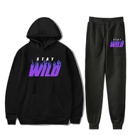 COD Ben Azelart Stay Wild Retro 90s Hoodie - Two-Piece Outfit
