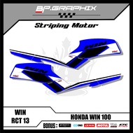 WIN 100 MOTORCYCLE Striping SIMPLE MOTIF (RCT 13)