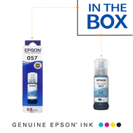Original Epson 057 Ink Epson Ecotank L8050 Ink L18050 Inkjet Printer Ecotank L8058 L18058 Photo Scho