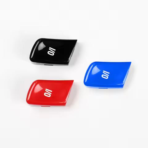Steering Wheel Personalized Red Button V/O Mode Button Switch Red Blue Black Switch Button For BMW E