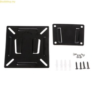 Doublebuy for Smart TV Monitor Wall Mount for Most 14-24 Inch LED LCD Flat Screen TVs Moni