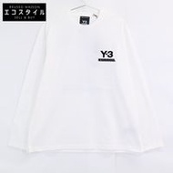 เสื้อยืดแขนยาวสีขาว Y-3 x NEIGHBORHOOD 25AW JX7455 พิมพ์ลายโลโก้ด้านหลัง Y-3-N ไซส์ M