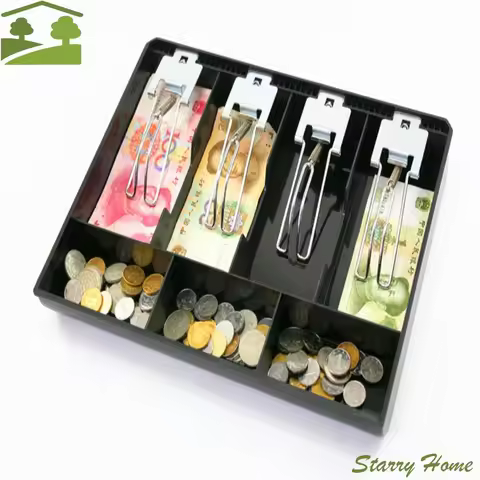 case Money Store Store for Cash register box Money Counter Case Cash Register Box Coin Drawer box Ca
