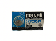 Maxell SR920 SW 371 1.55V 手錶鈕扣電池 電餅 電芯 鈕扣電池（1粒裝）