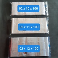 Plastic roll Clear PP Plastic/ 10cm, 11cm, 12cm