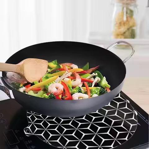 Silicone Induction Cooktop Mat Fireproof Protection Induction Baking Plate Protector Kitchen Accesso