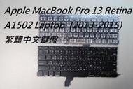 Apple MacBook Pro 13 Retina A1502 Laptop(2013-2015) 繁體中文鍵盤