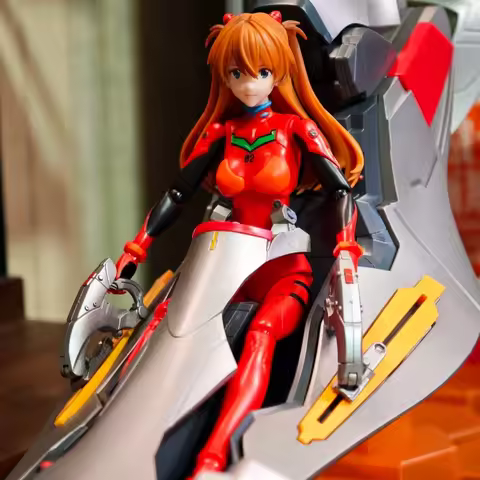 New BLOKEES Neon Genesis Evangelion EVA Asuka Shikinami Langley Battle Suit Cockpit Special Edition 