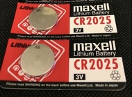 CR2032 /CR2025 lithium Battery x2pcs/Brand Maxell