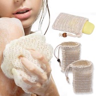1pc Soap Bag Exfoliating Cleansers Natural Portable Soap Saver Net Mesh Bag Cotton Soap Bag Exfoliat