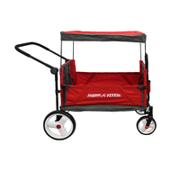 RADIO FLYER 大熊座四合一折疊拖車 紅色