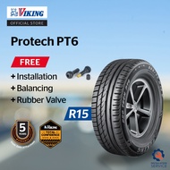 Viking Protech PT6 R15 195/55 195/50 185/55 215/70 (with installation)