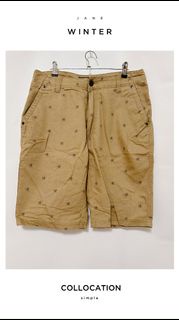 Murphys►quiksilver五分休閒褲工作褲卡其色海灘褲►ZARA H&M UNIQLO PULL&BEAR Bershka GAP GU
